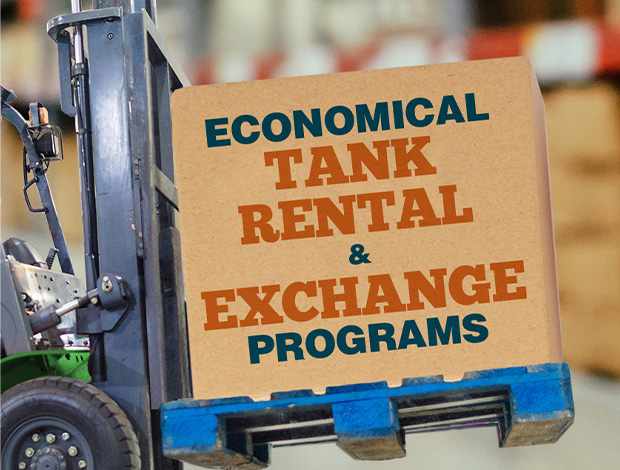 Econimical Tank Rental & Exchange Programs