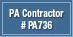 PA Contractor #PA736